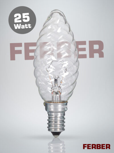 Kerze gedreht 25 Watt