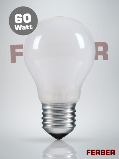 Glühlampe 60 Watt matt