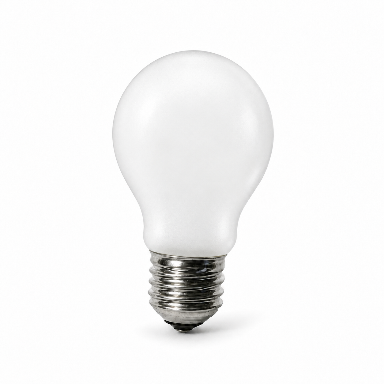 Matte Glühlampe mit E27-Sockel