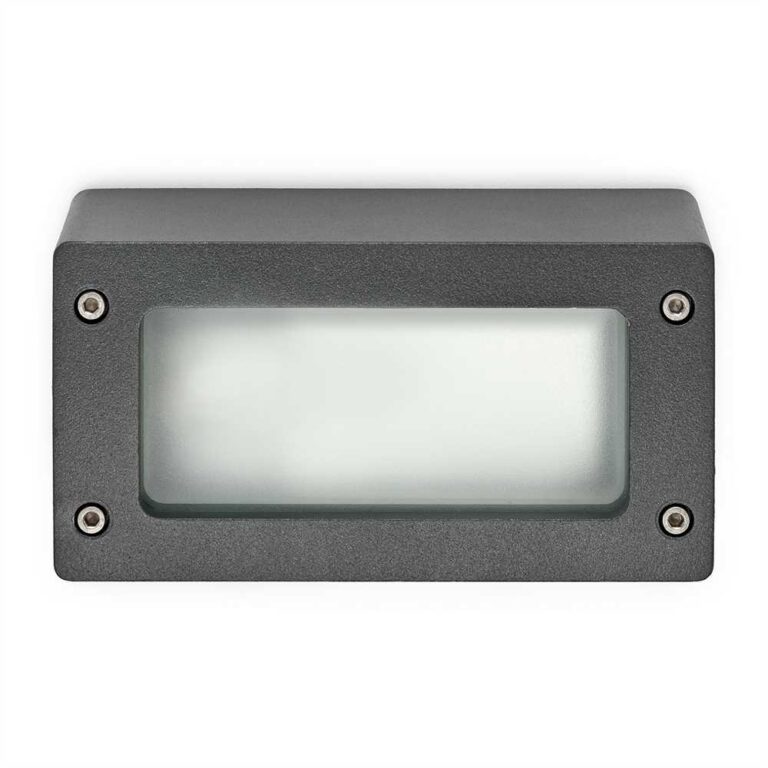 Außenleuchte Aluminium Block graphit
