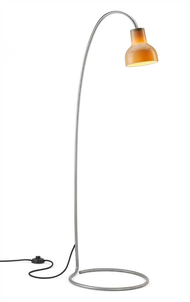 Standleuchte Porzellan durchscheinend 14 cm