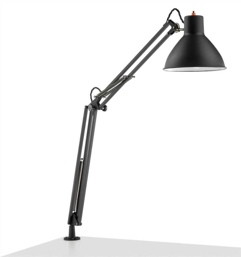 Tischmontagefuss RIMSA schwarz gummiert