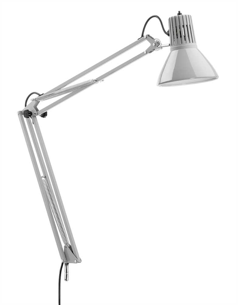 Schreibtischleuchte RIMSA Modell 10 grau