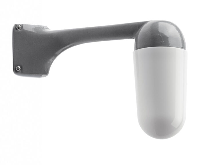 Zylinderglas opal für Außenleuchte Aluminiumguss