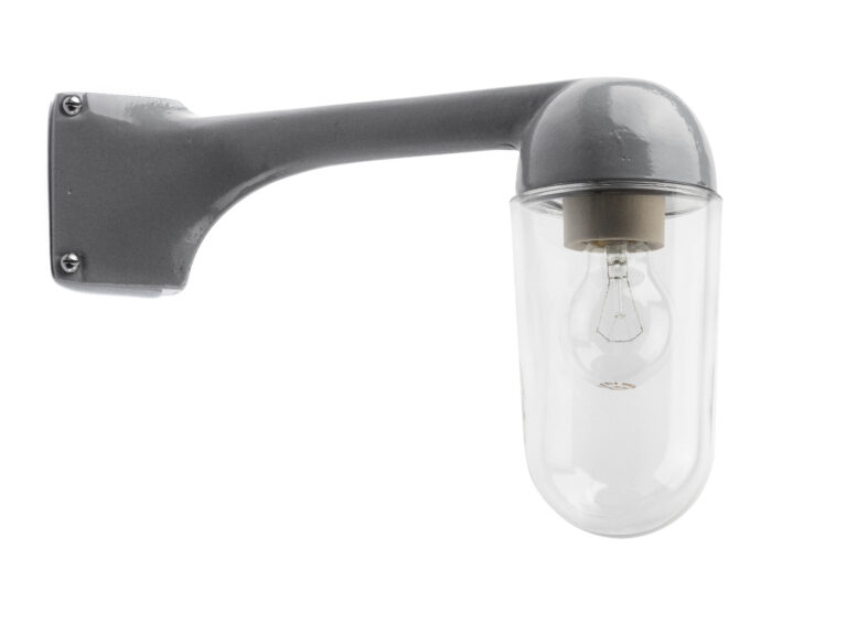 Zylinderglas klar für Außenleuchte Aluminiumguss