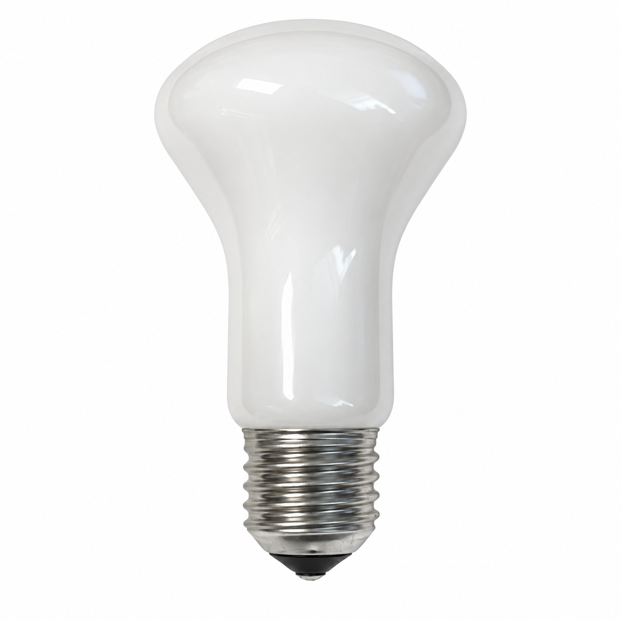 opal Pilzlampe mit E27-Sockel
