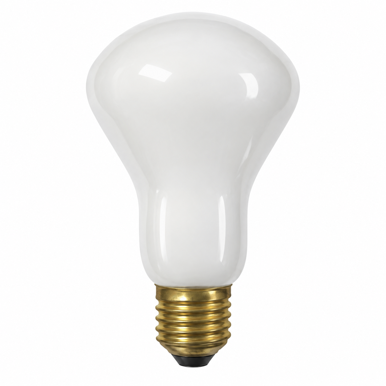 opal Pilzlampe mit E27-Sockel