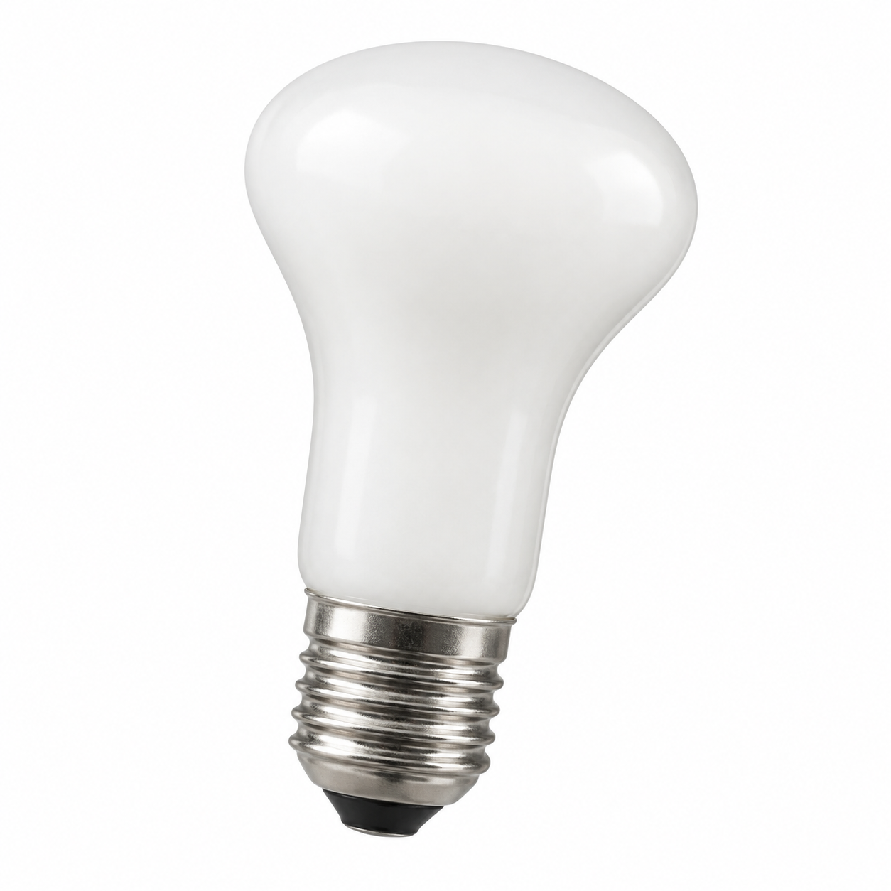 opal Pilzlampe mit E27-Sockel