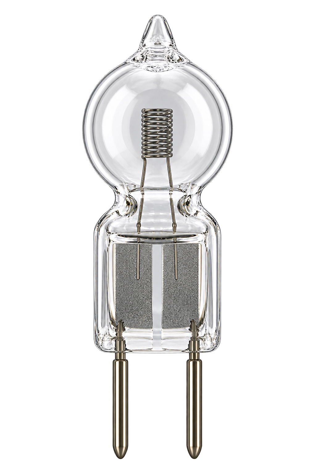 klar Halogenlampe mit GY6.35-Sockel