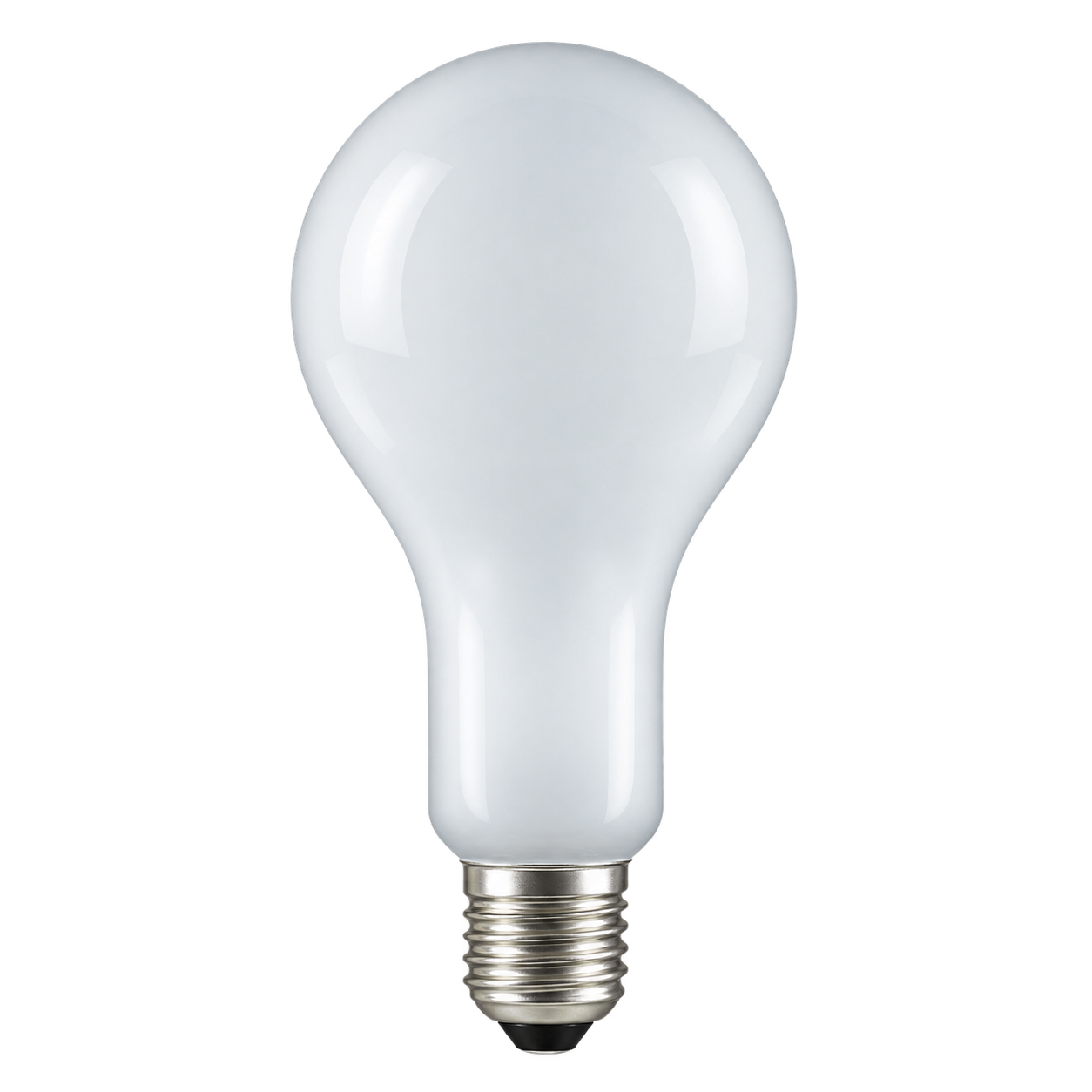Matte Glühlampe mit E27-Sockel