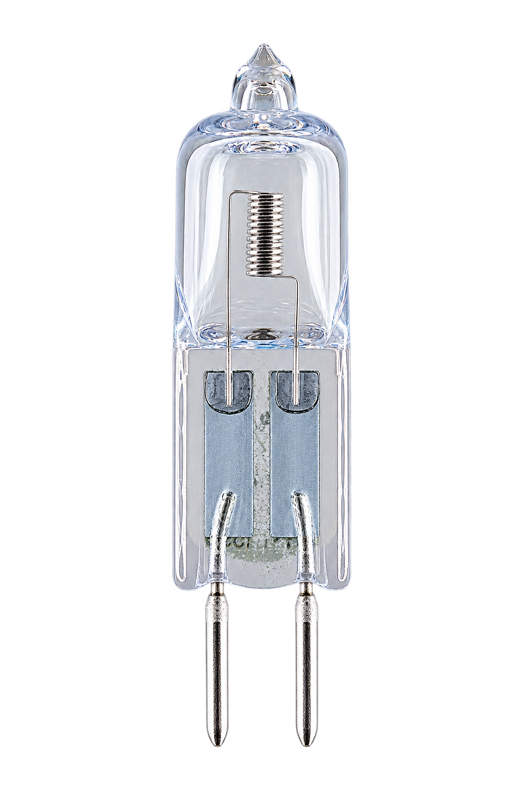 klar Halogenlampe mit GY6.35-Sockel